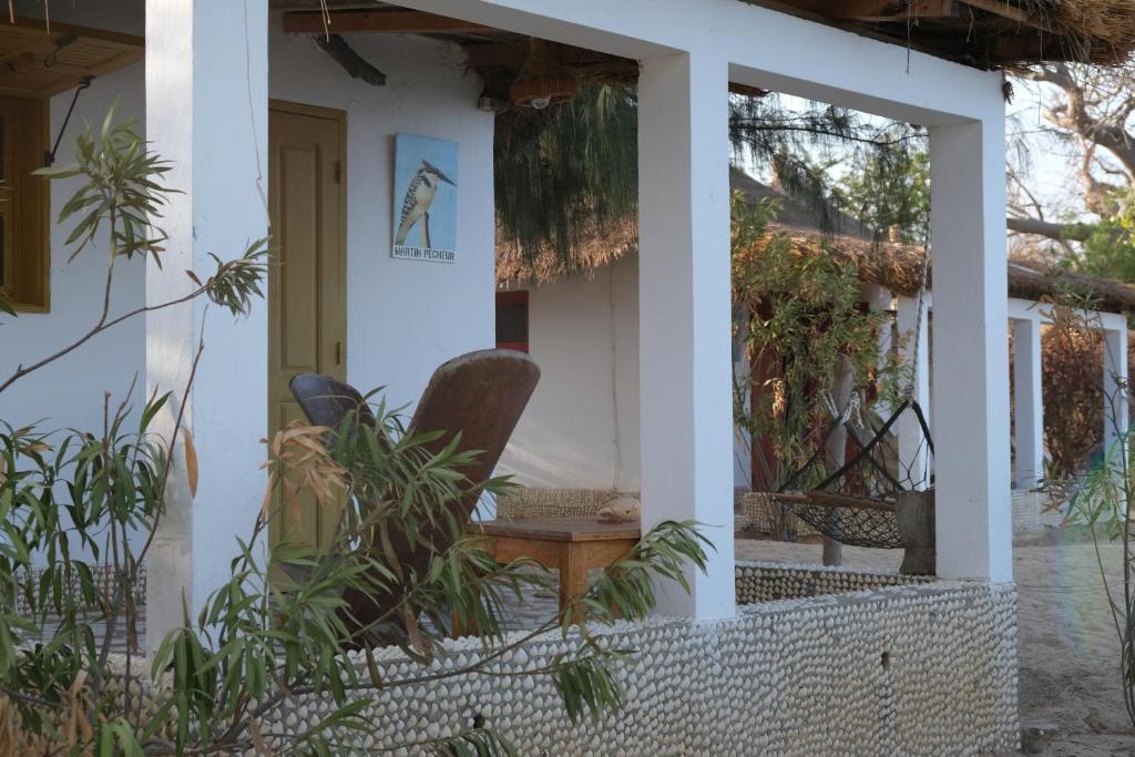 Bazouk Du Saloum Ecolodge - Habitación Cuádruple Con Vista Al Mar