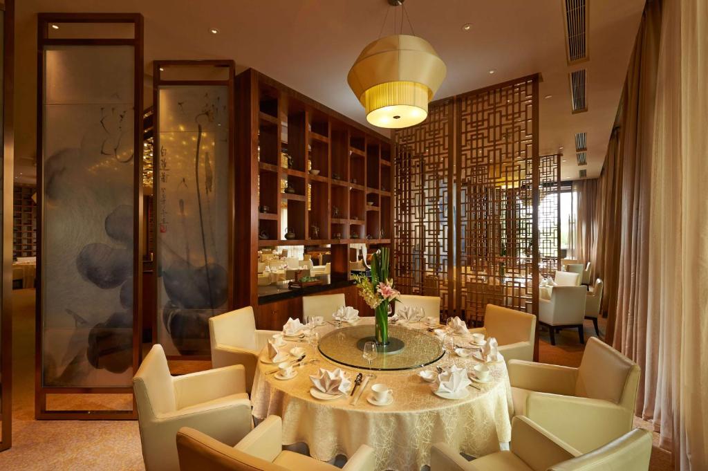 Posezení v ubytování Hilton Wuhan Optics Valley