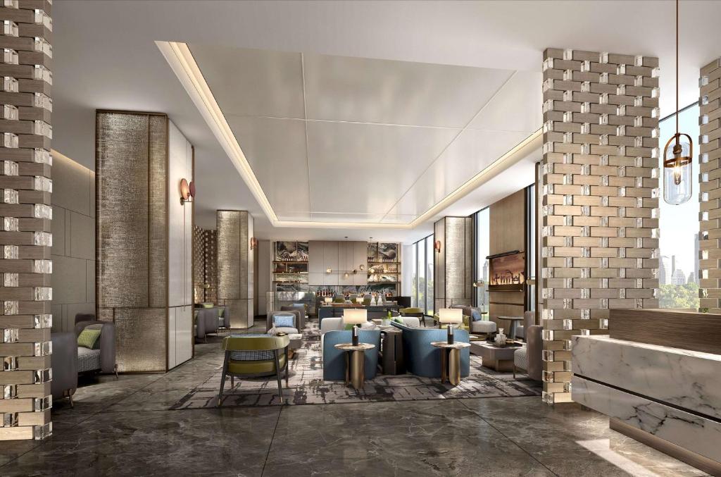 Posezení v ubytování Doubletree By Hilton Xian Fengdong