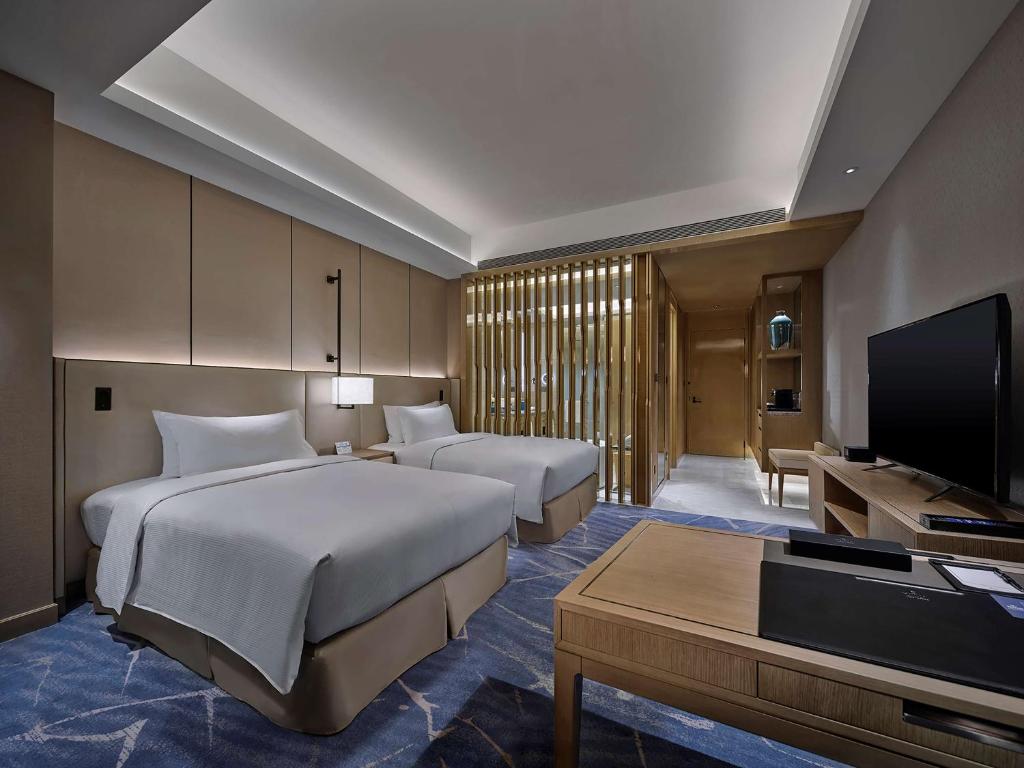 Hilton Beijing Tongzhou - Salle Jumelle - Plancher Haut