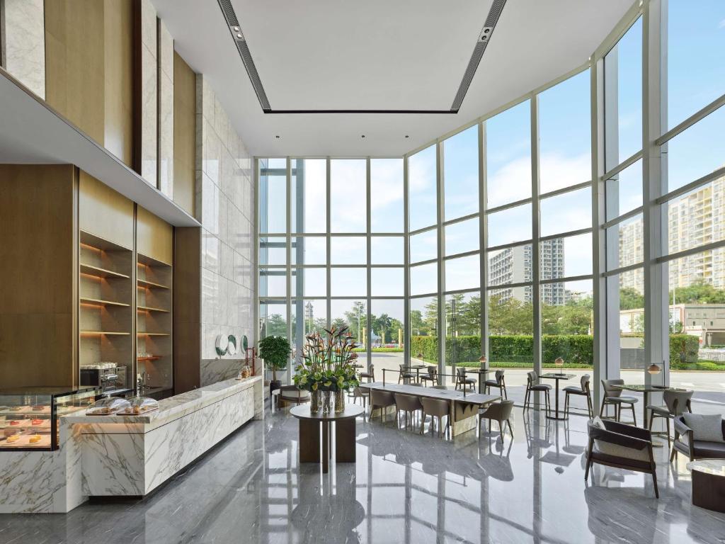 Posezení v ubytování Hilton Foshan Shunde - Free Shuttle Bus to Canton Fair