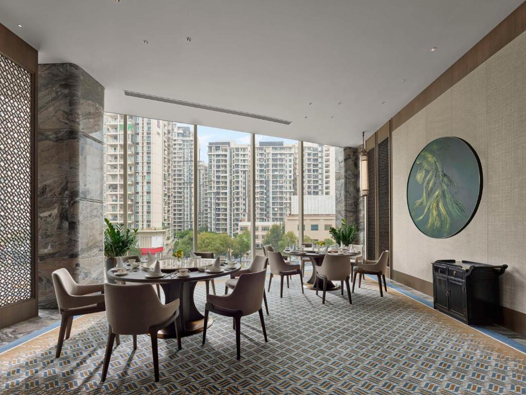 Posezení v ubytování Hilton Foshan Shunde - Free Shuttle Bus to Canton Fair