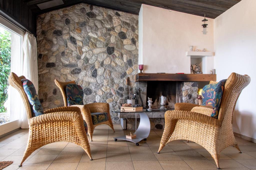 Posezení v ubytování Retreat Lodge Schürmatt -Leben wie SchweizerInnen