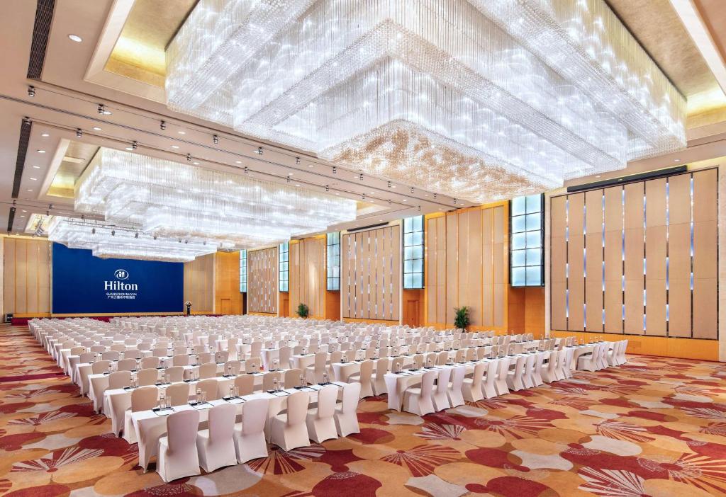 Konferenční prostory v ubytování Hilton Guangzhou Baiyun - Free Shuttle for Canton Fair Period, Close to Luhu Golf Club & Leather Market