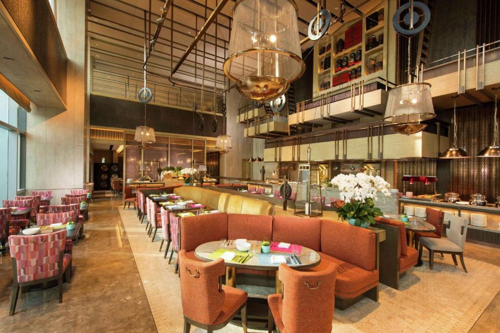 Restaurace v ubytování Conrad Guangzhou