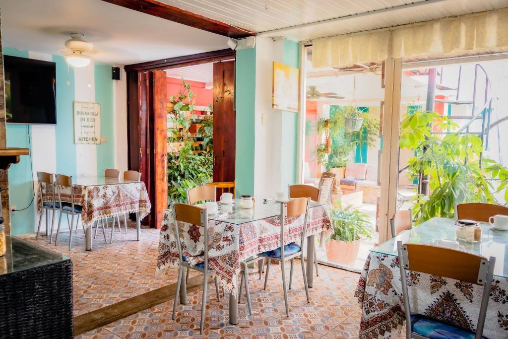 Posezení v ubytování Hostal Antares