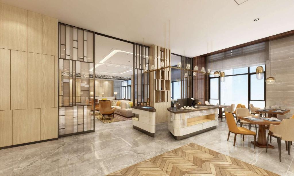 Posezení v ubytování Hilton Garden Inn Shiyan