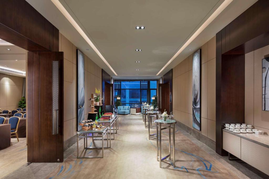 Posezení v ubytování Hilton Garden Inn Shiyan