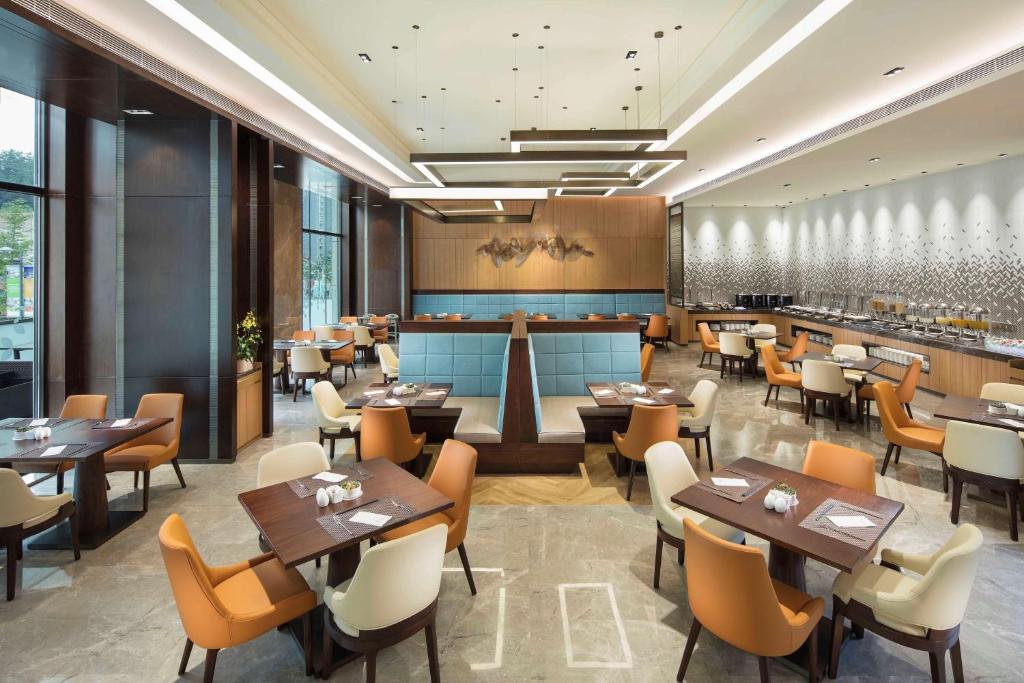Restaurace v ubytování Hilton Garden Inn Shiyan
