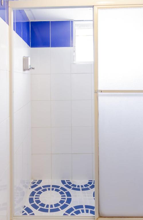 Koupelna v ubytování Hostal Antares