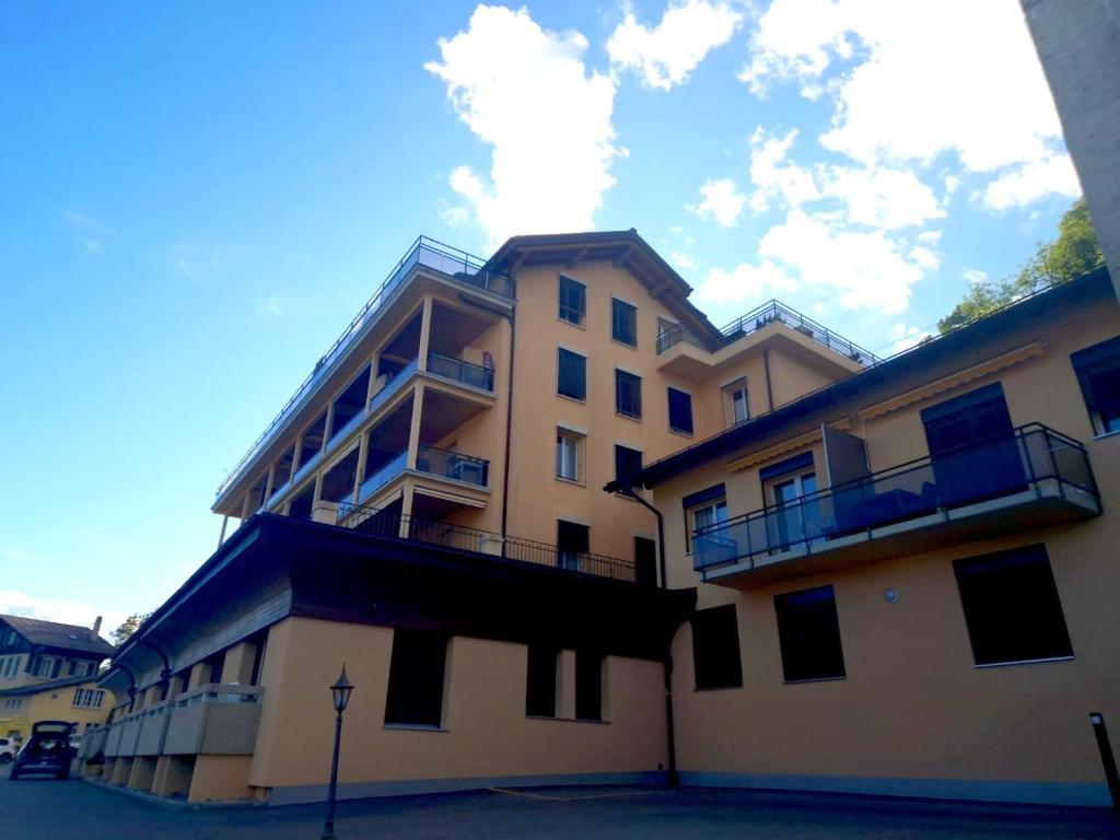 Budova, kde se apartmán nachází