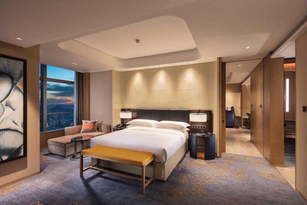 Hilton Jinan South Hotel & Residences - 豪华一卧室国王套房