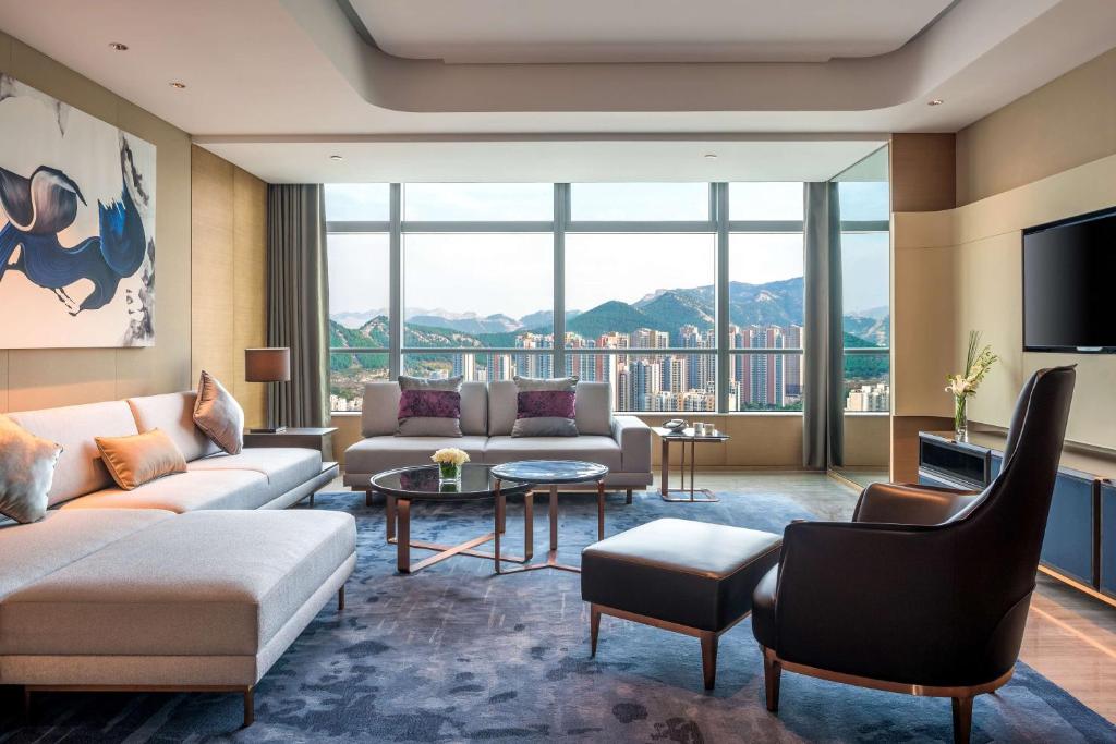 Hilton Jinan South Hotel & Residences - 一居室国王套房