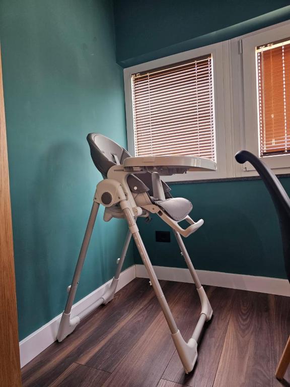 Fitness centrum a/nebo fitness zařízení v ubytování Drion Apartment with lake view