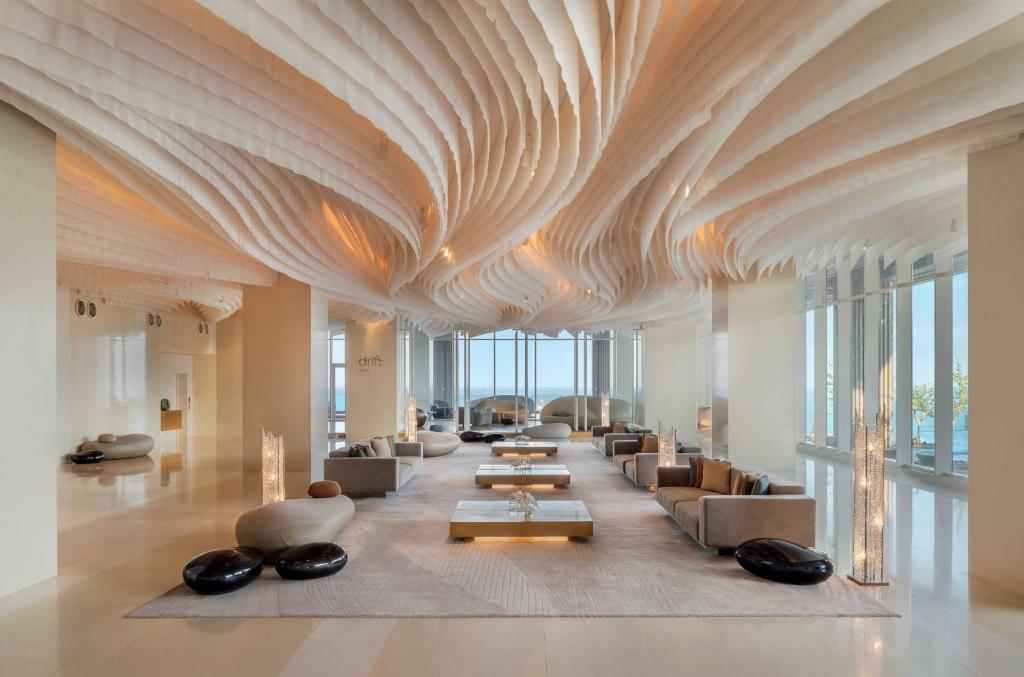 Posezení v ubytování Hilton Pattaya