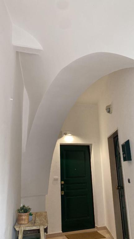 TV a/nebo společenská místnost v ubytování Angolo del poeta suite