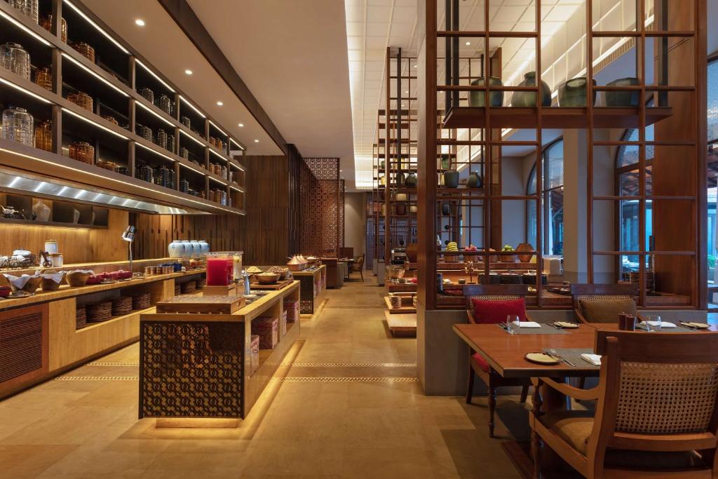 Posezení v ubytování Hilton Goa Resort Candolim