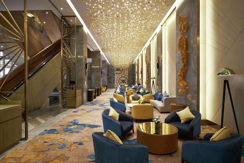Posezení v ubytování Hilton Manila