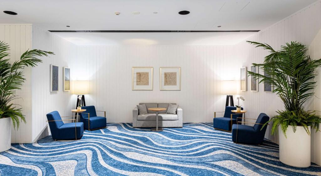 Posezení v ubytování Hilton Surfers Paradise Hotel & Residences