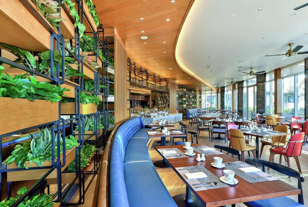 Restaurace v ubytování Hilton Da Nang