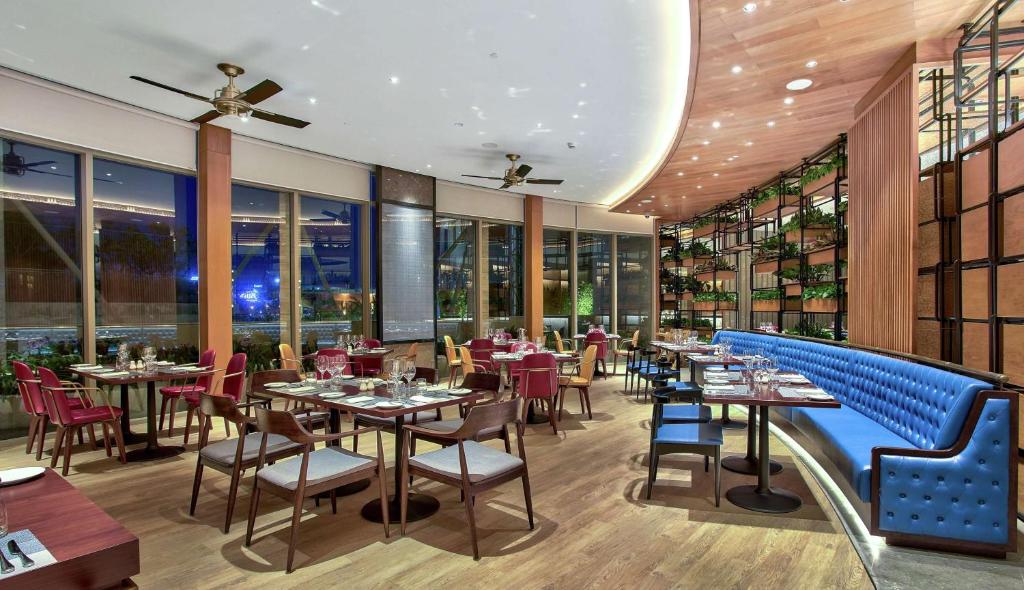 Posezení v ubytování Hilton Da Nang