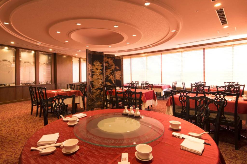 Restaurace v ubytování Hilton Tokyo Narita Airport