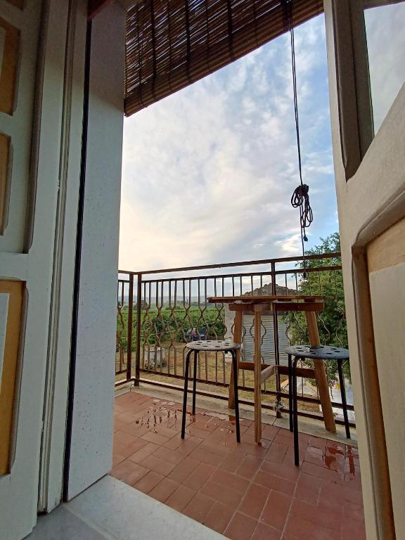 Balkón nebo terasa v ubytování B&B La Ciammaruca