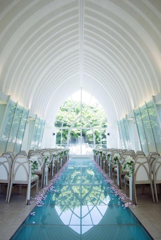 Bazén v ubytování Hilton Tokyo Narita Airport nebo v jeho okolí