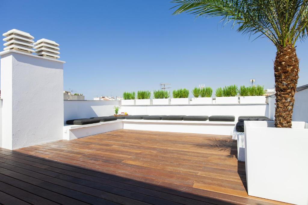 Balkón nebo terasa v ubytování Kare No Apartments by Sitges Group