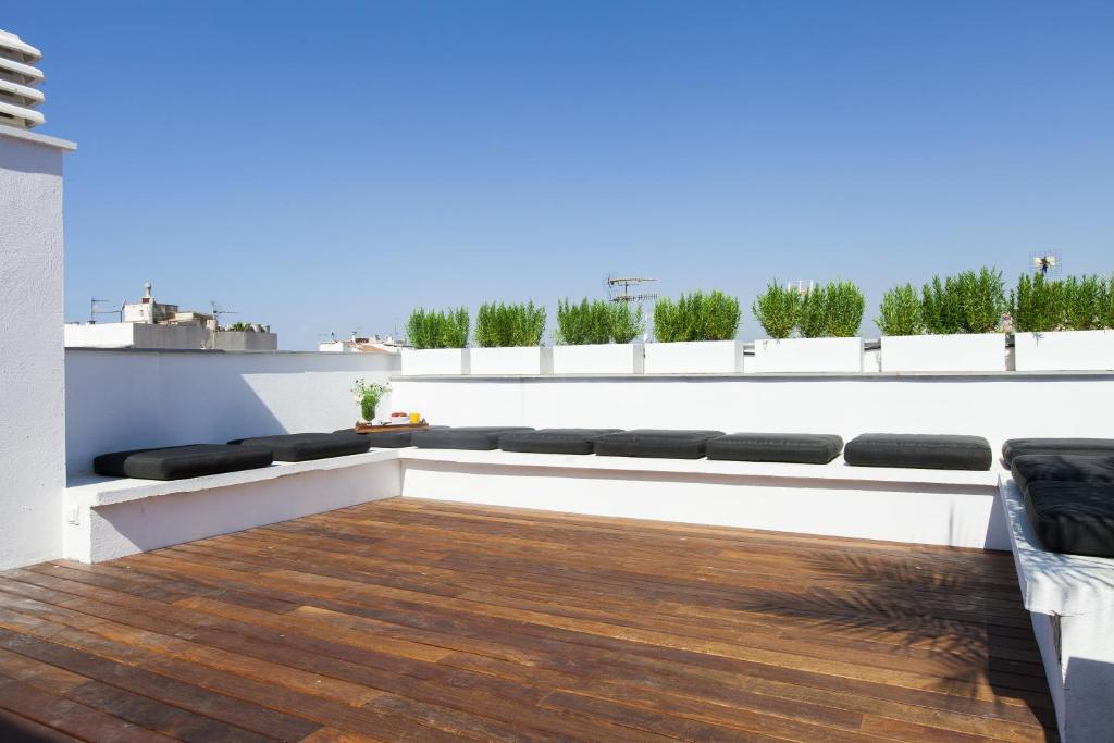Balkón nebo terasa v ubytování Kare No Apartments by Sitges Group