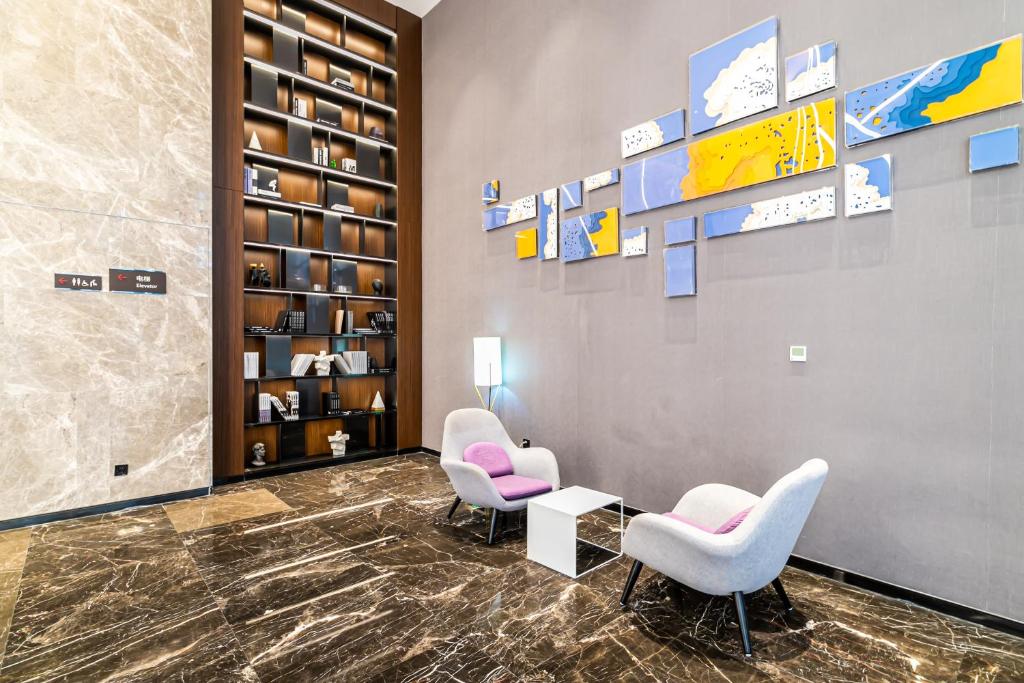 Posezení v ubytování 佛山敏卓酒店Mentor Hotel