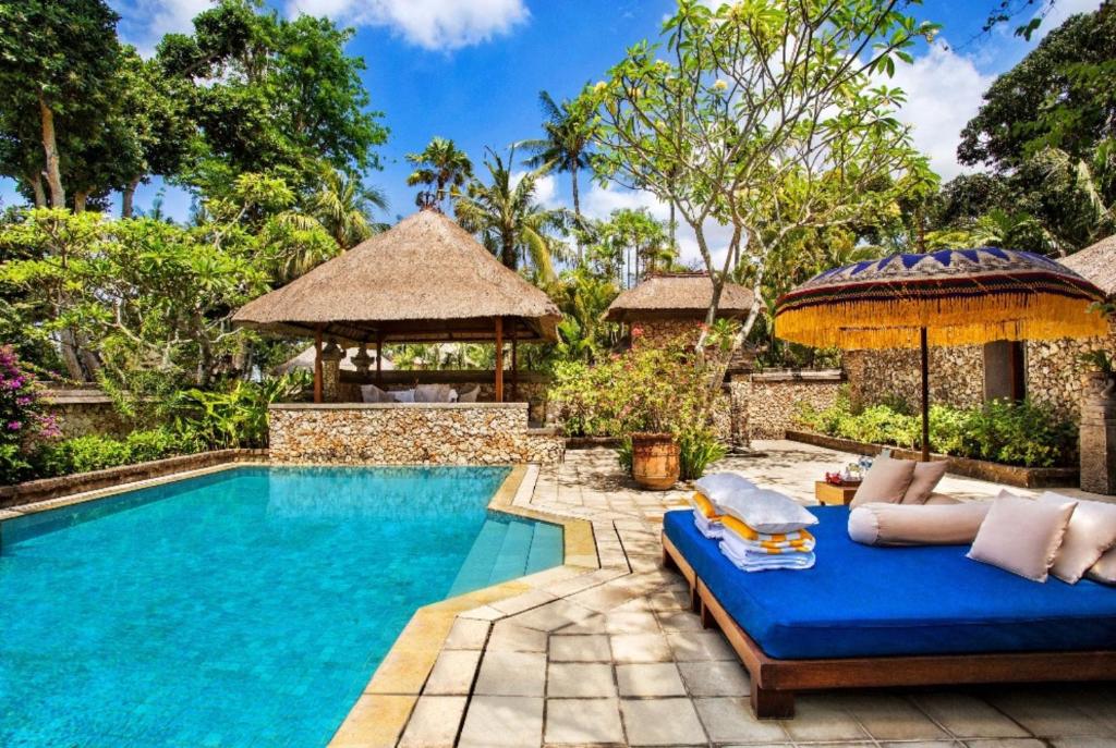 Bazén v ubytování The Oberoi Beach Resort, Bali nebo v jeho okolí