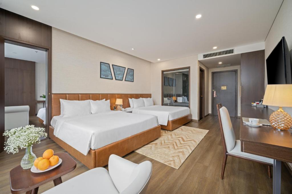 Suite 2 Phòng Ngủ có Ban Công
