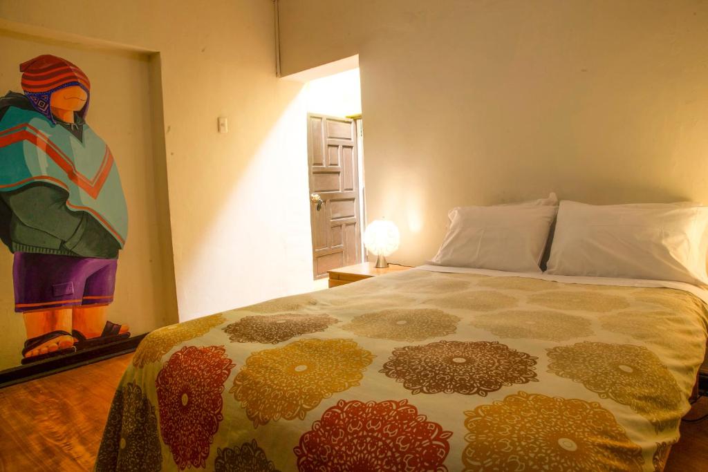 Krevet ili kreveti u jedinici u okviru objekta Bear Packer Hostel