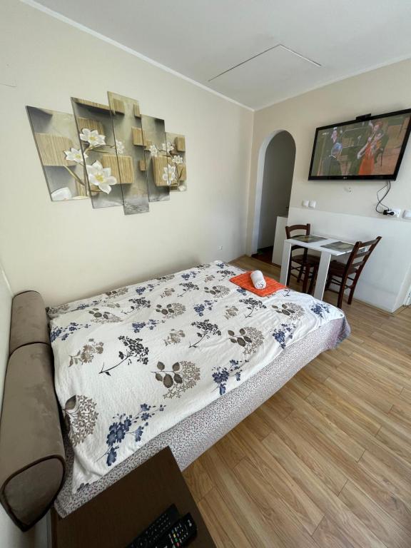 Postel nebo postele na pokoji v ubytování Bulevar Apartments