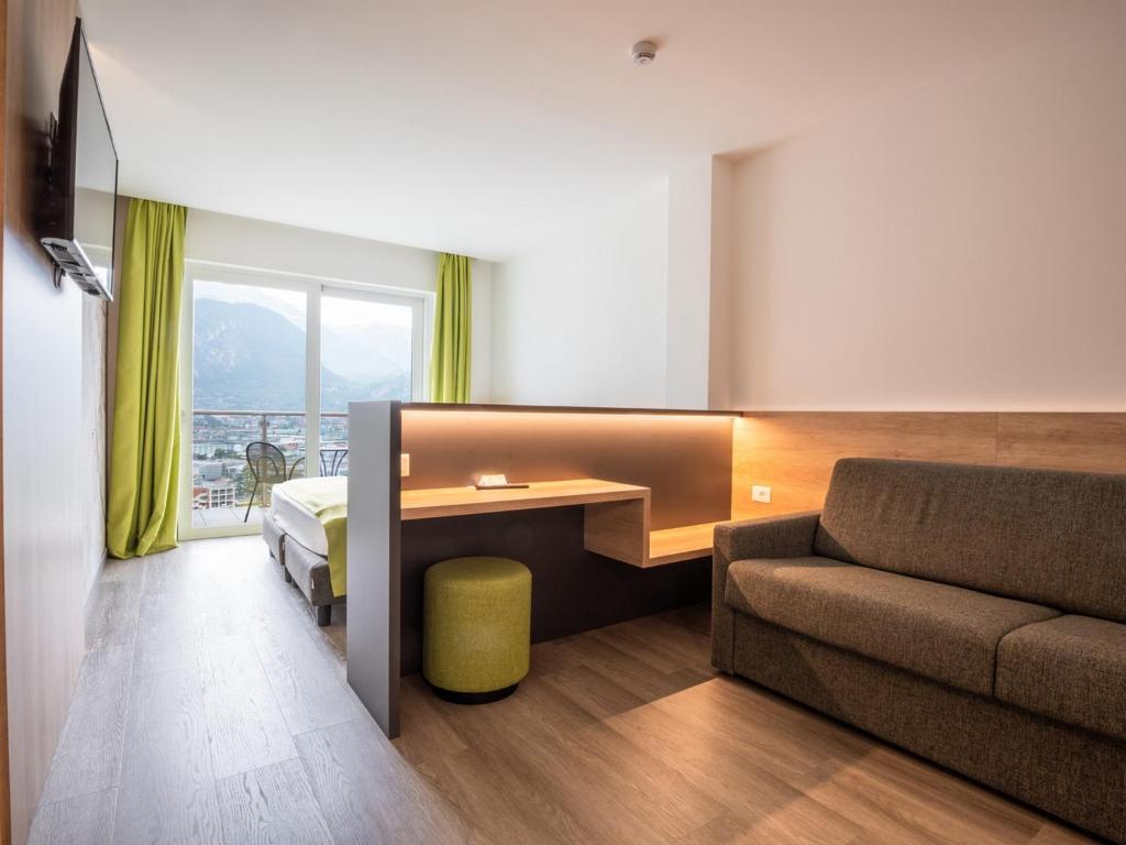 Posezení v ubytování Hotel Benacus Panoramic