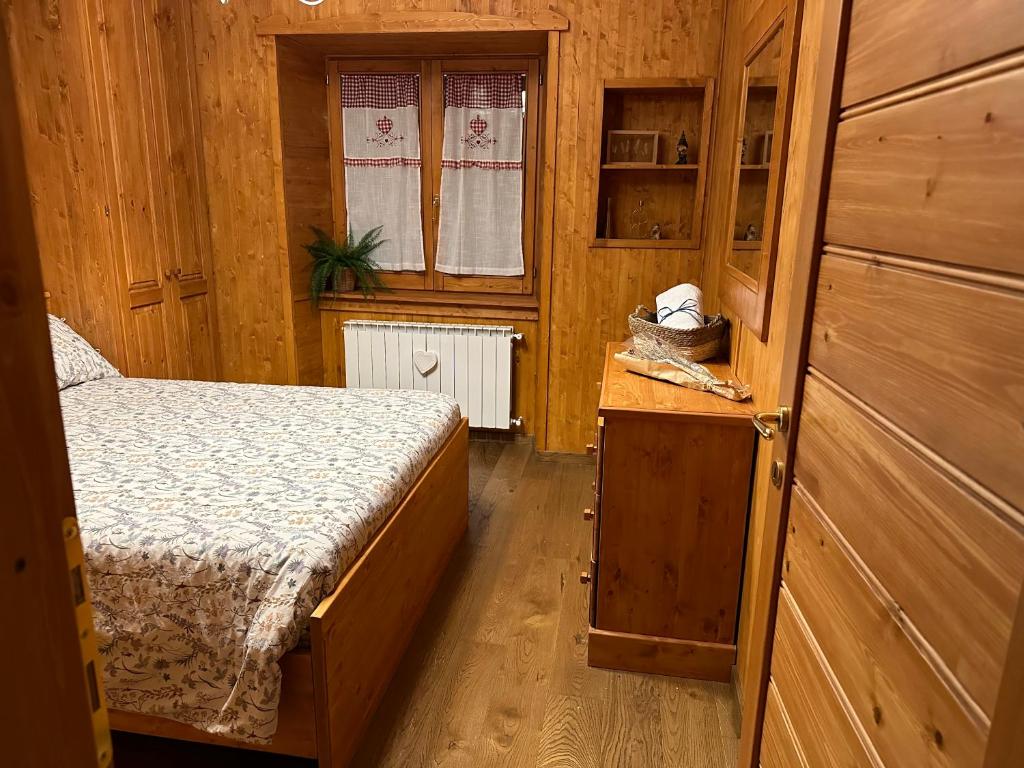 Postel nebo postele na pokoji v ubytování Luxury Suite Terminillo