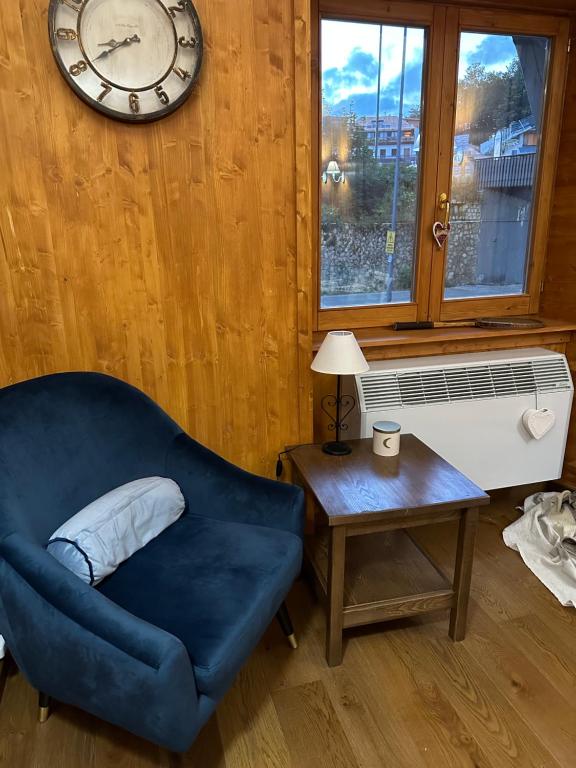 Posezení v ubytování Luxury Suite Terminillo