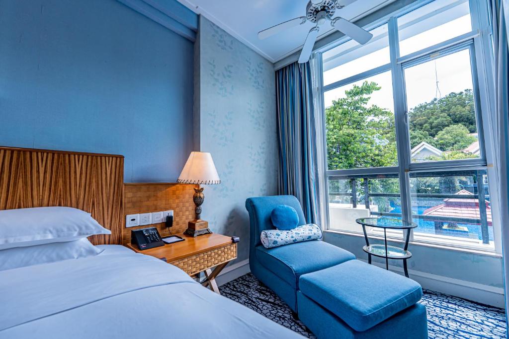 Good View Hotel Tangxia - 15 mins drive from Dongguan South Railway Station - Sala Re Superiore A Bordo Piscina