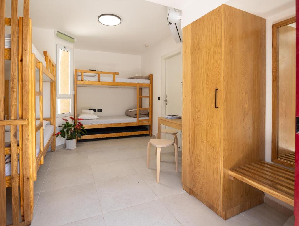 Kuchyň nebo kuchyňský kout v ubytování SPNI Eilat Field School