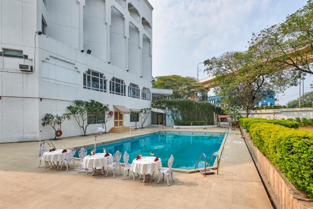 Bazén v ubytování The Pride Hotel, Nagpur nebo v jeho okolí