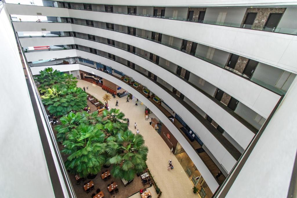 Budova, kde se hotel nachází