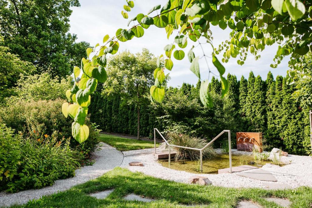 Zahrada ubytování Gästehaus Salvatorianerinnen