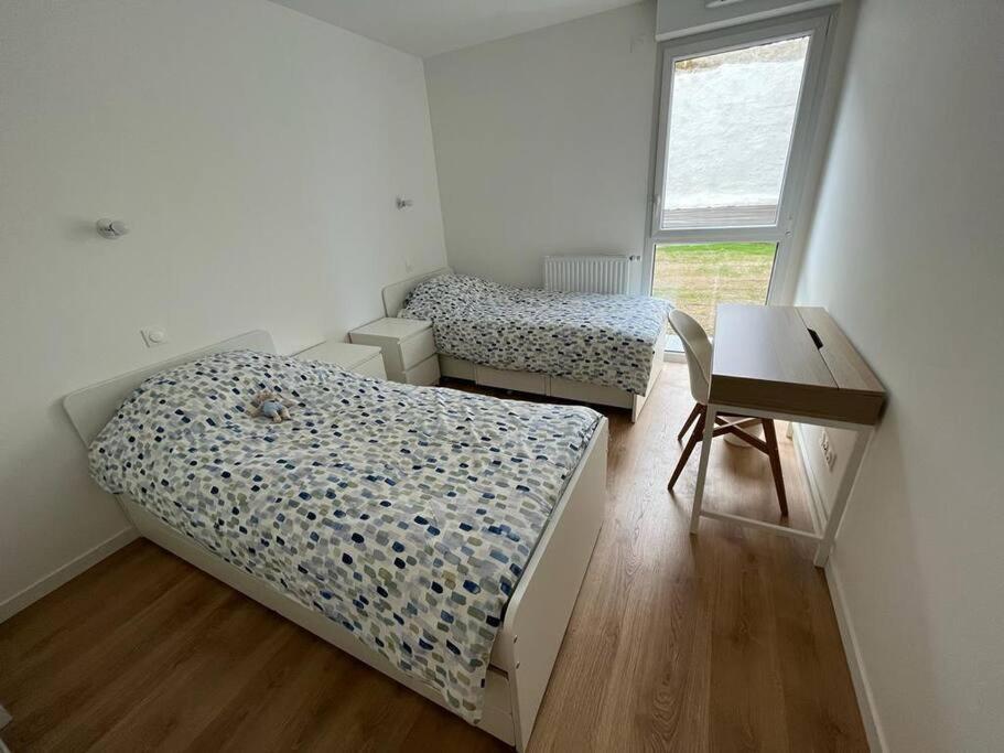 Krevet ili kreveti u jedinici u okviru objekta Appart Neuf - Secteur Privilégié