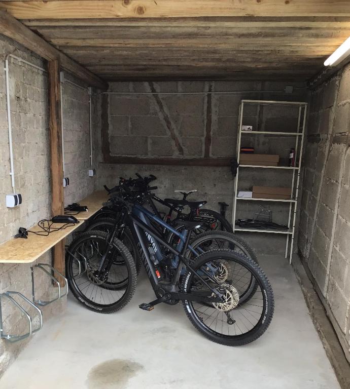 Jízda na kole v ubytování Ferienwohnung Entenquack nebo okolí