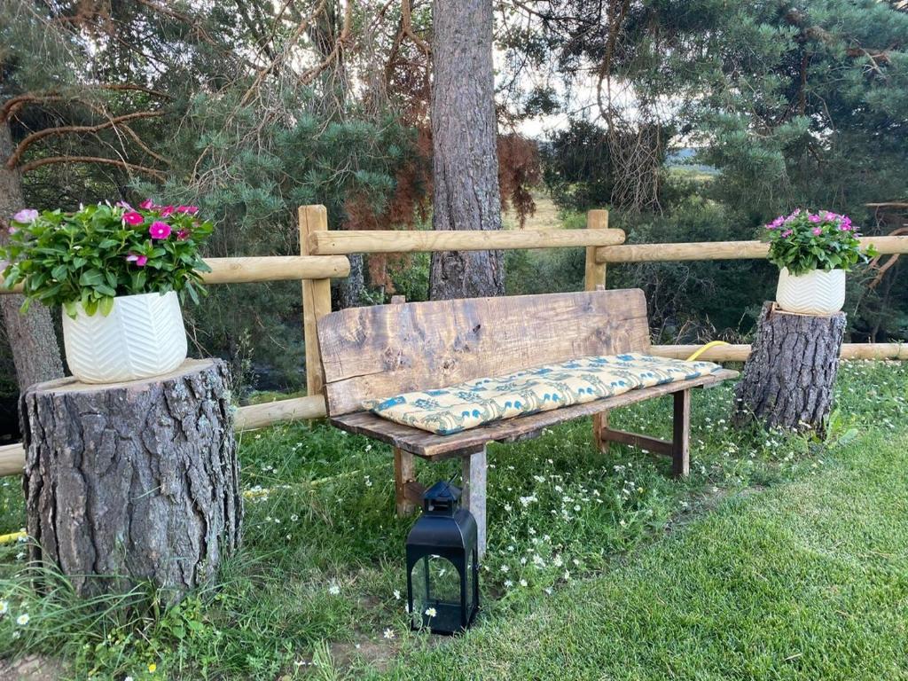 Zahrada ubytování CASA NATURAE