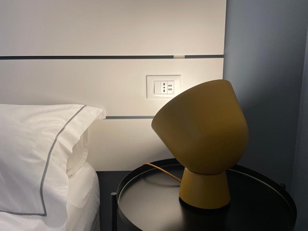 Postel nebo postele na pokoji v ubytování Torino48 Guesthouse