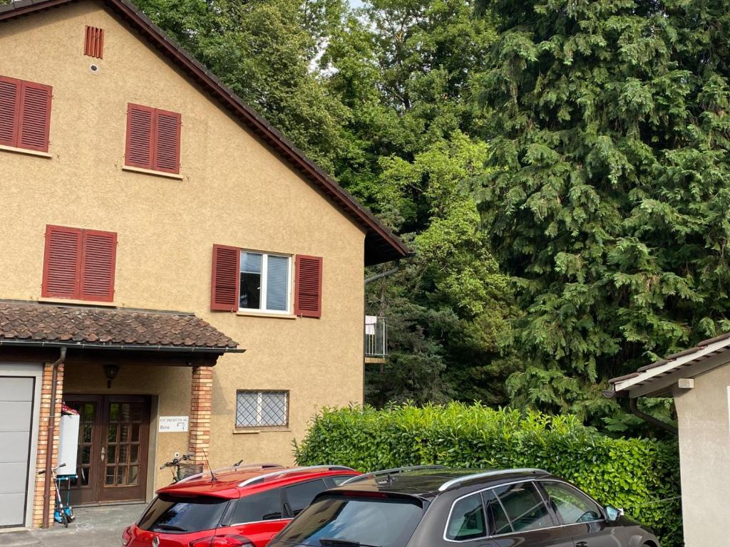 Budova, kde se apartmán nachází