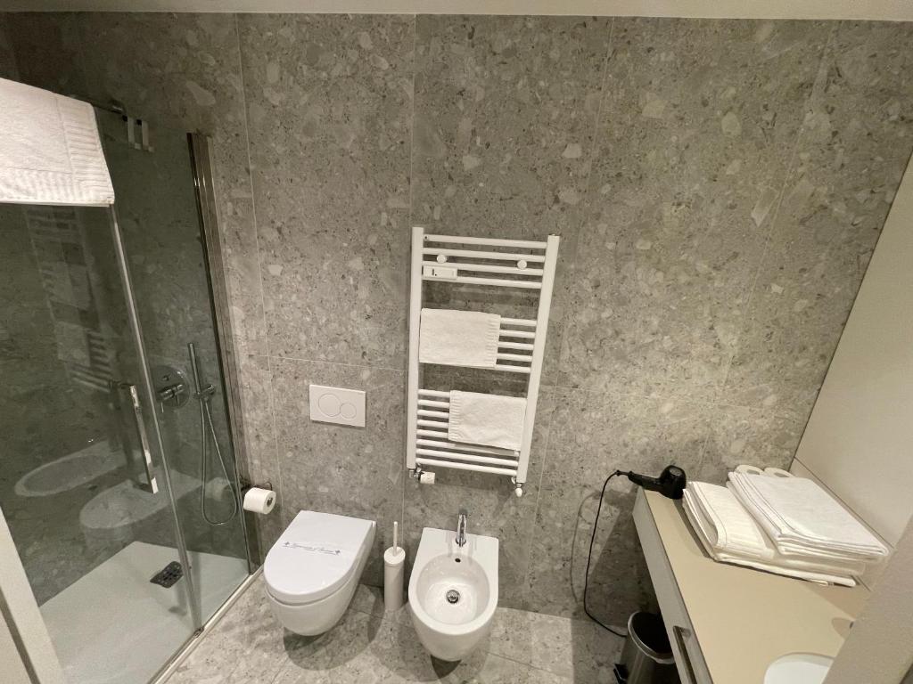 Koupelna v ubytování Torino48 Guesthouse