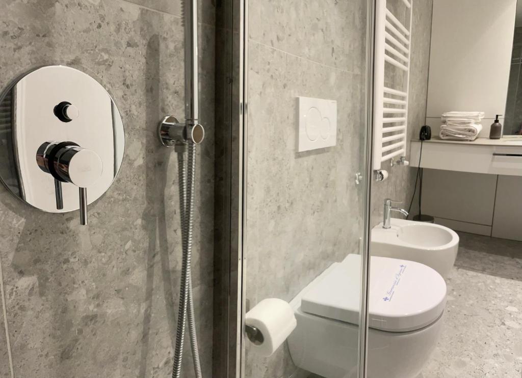 Koupelna v ubytování Torino48 Guesthouse